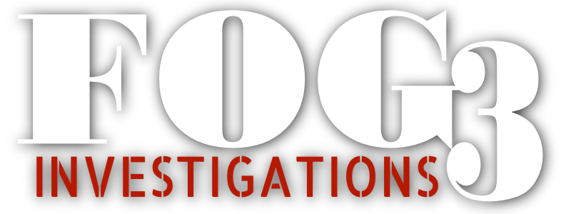 title image, FOG3 Investigations