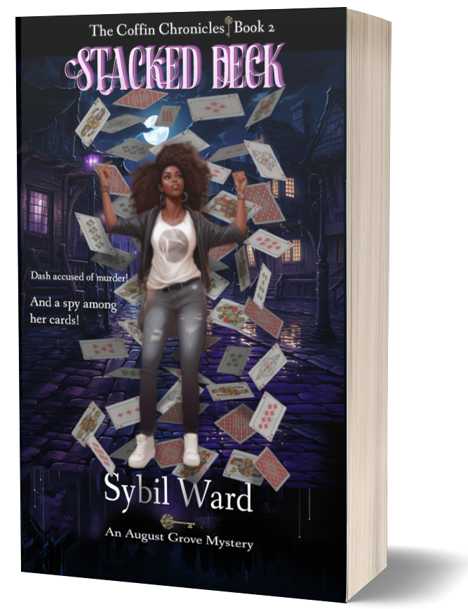 book cover mock up of Stacked Deck
