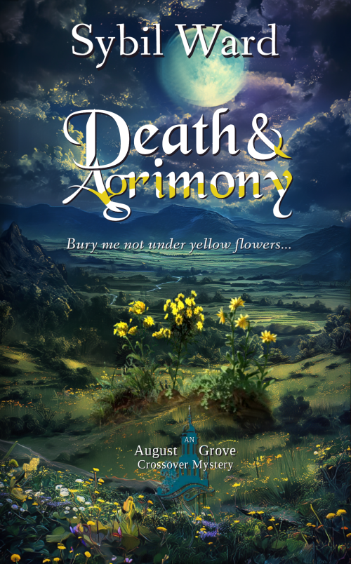 image of the book cover for the novel DEATH & AGRIMONY